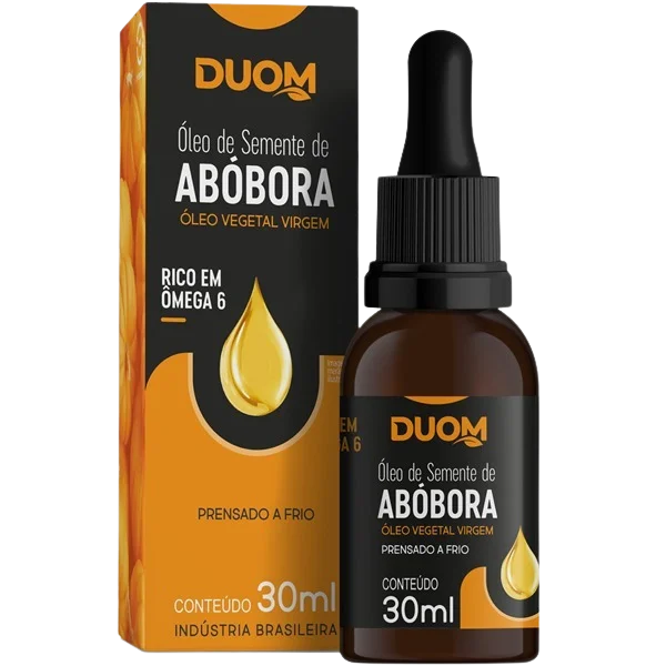Óleo de Semente de Abóbora Gotas 30ml Duom