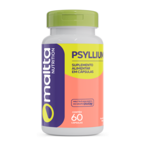 Psyllium 60 cápsulas Mallta Nutrition