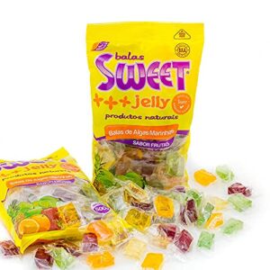 Balas De Algas Marinhas Sweet Jelly Sabor Frutas (Granel 100gr)